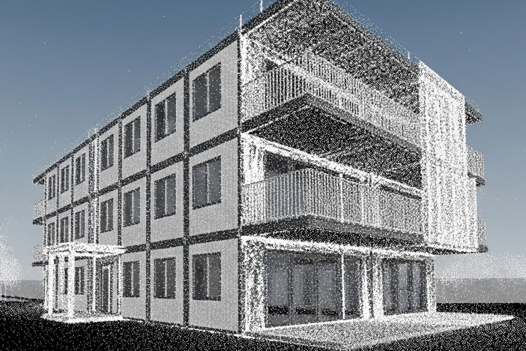 Photogrammetry integrated into BIM design workflow